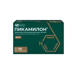 Пикамилон 50мг №90 таблетки Пикамилон 50мг №90 таблетки