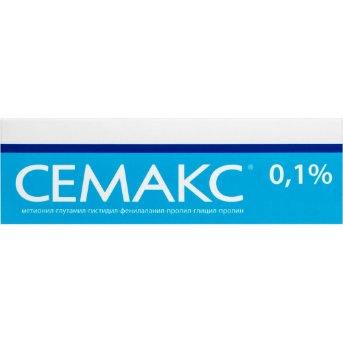 Семакс 0,1% капли назальные 3 мл