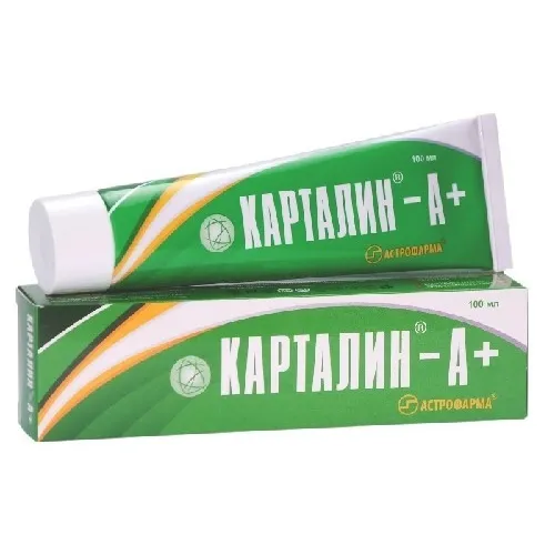 Карталин-А плюс крем для тела 100мл Карталин-А плюс крем для тела 100мл
