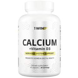 1WIN Кальций + Д3 / Calcium + D3 капсулы массой 825 мг 90 шт