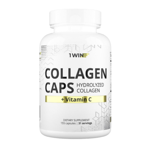 1WIN Коллаген с витамином С / Collagen with vitamin C капсулы массой 440 мг 155 шт 1WIN Коллаген с витамином С / Collagen with vitamin C капсулы массой 440 мг 155 шт