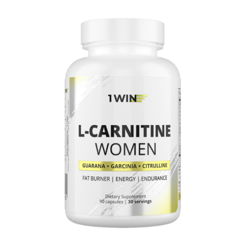 1WIN L-карнитин женский/L-car Women капсулы массой 580 мг 90 шт 1WIN L-карнитин женский/L-car Women капсулы массой 580 мг 90 шт