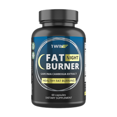 1WIN Ночной жиросжигатель / Fat burner night капсулы массой 450 мг 60 шт 1WIN Ночной жиросжигатель / Fat burner night капсулы массой 450 мг 60 шт