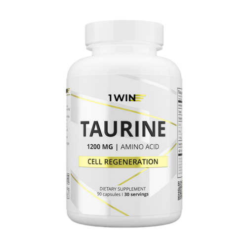 1WIN Таурин / Taurine капсулы массой 680 мг 90 шт 1WIN Таурин / Taurine капсулы массой 680 мг 90 шт