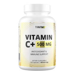 1WIN Витамин С+ / Vitamin C+ капсулы массой 710 мг 100 шт