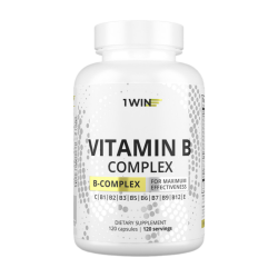 1WIN Витамины группы B/Vitamin B complex капсулы массой 470 мг 120 шт