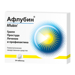 Афлубин таблетки 24 шт Афлубин таблетки 24 шт