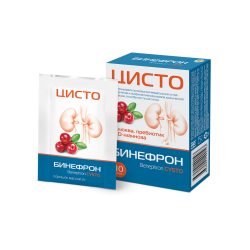 Бинефрон ЦИСТО (Benephron CYSTO) порошок массой 3 г саше 10 шт Бинефрон ЦИСТО (Benephron CYSTO) порошок массой 3 г саше 10 шт