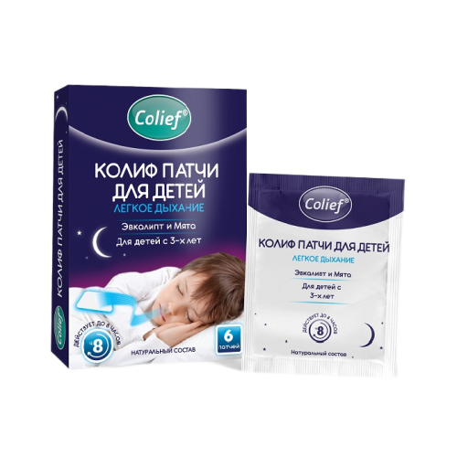 Colief/Колиф патчи косметические для детей 6 шт 1 уп Colief/Колиф патчи косметические для детей 6 шт 1 уп