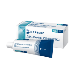 Декспантенол-Вертекс мазь для наружного применения 5 % 100 г 1 шт Декспантенол-Вертекс мазь для наружного применения 5 % 100 г 1 шт