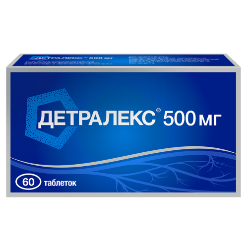Детралекс таблетки покрыт.плен.об. 500 мг 60 шт