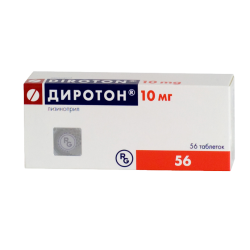 Диротон таблетки 10 мг 56 шт