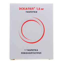 Эскапел таблетки 1,5 мг 1 шт