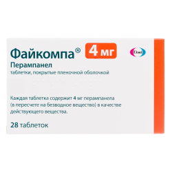 Файкомпа таблетки покрыт.плен.об. 4 мг 28 шт Файкомпа таблетки покрыт.плен.об. 4 мг 28 шт