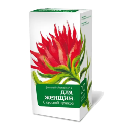 Фиточай Алтай №1 Для женщин с красной щеткой фильтр-пакеты по 2,0 г 20 шт Фиточай Алтай №1 Для женщин с красной щеткой фильтр-пакеты по 2,0 г 20 шт