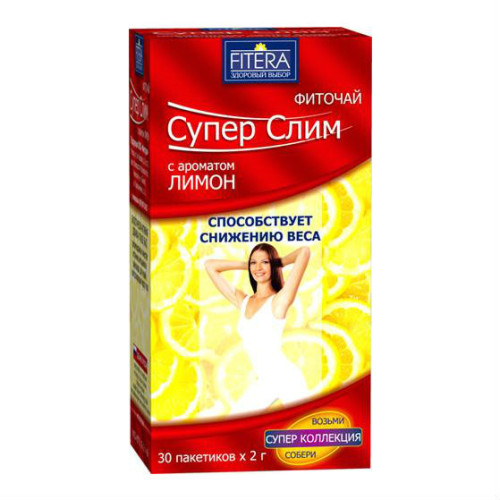 Фиточай Супер Слим лимон фильтр-пакеты 30 шт Фиточай Супер Слим лимон фильтр-пакеты 30 шт