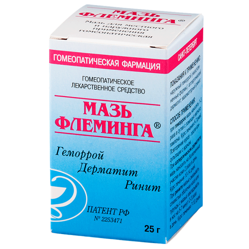 Флеминга мазь для наружного и местного применения 25 г 1 шт