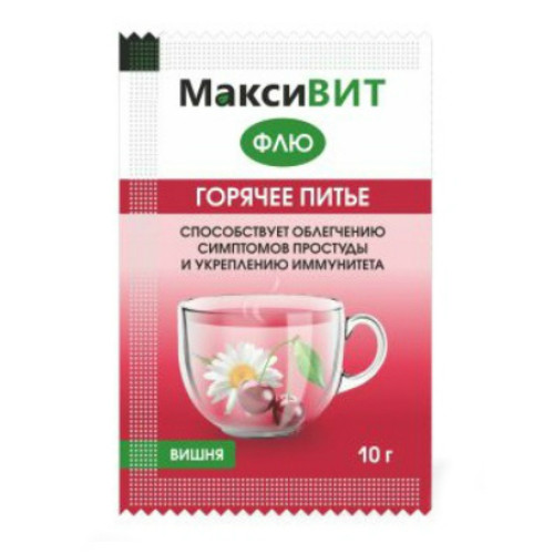 Горячее питье Максивит вишня 10 г, 1 шт. Горячее питье Максивит вишня 10 г, 1 шт.