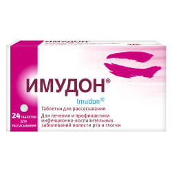 Имудон таблетки для рассасывания 24 шт.