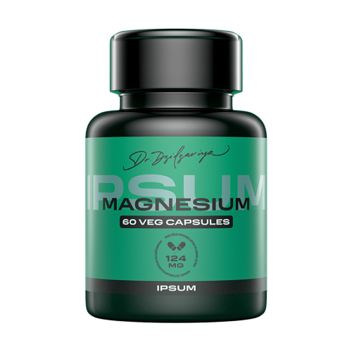IPSUM Магний бисглицинат/Magnesium bisglycinate растительные капсулы массой 747 мг 60 шт