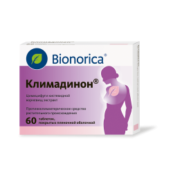 Климадинон таблетки покрыт.плен.об. 60 шт