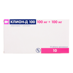 Клион-Д 100 таблетки вагинальные 100 мг+100 мг 10 шт