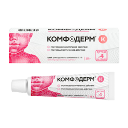 Комфодерм К крем для наружного применения 0,1 % 15 г 1 шт