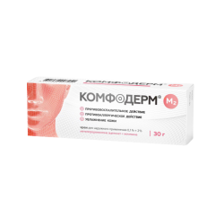 Комфодерм М2 крем для наружного применения 0,1%+2% туба 30 г 1 шт