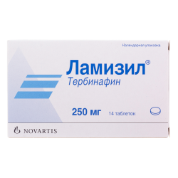 Ламизил таблетки 250 мг 14 шт Ламизил таблетки 250 мг 14 шт