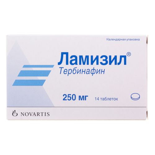 Ламизил таблетки 250 мг 14 шт Ламизил таблетки 250 мг 14 шт