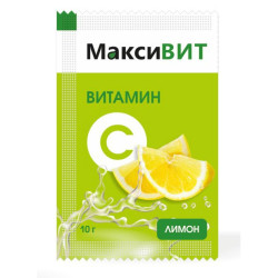 Максивит Витамин С пор со вкусом лимона 16 г, 1 шт. Максивит Витамин С пор со вкусом лимона 16 г, 1 шт.