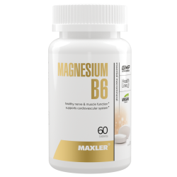 Maxler Магний B6/Magnesium B6 таблетки по 0,65 г 60 шт