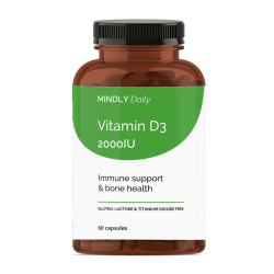 MINDLY Daily Витамин D3 2000 МЕ/Vitamin D3 2000IU мягкие желатиновые капсулы массой 720 мг 60 шт MINDLY Daily Витамин D3 2000 МЕ/Vitamin D3 2000IU мягкие желатиновые капсулы массой 720 мг 60 шт