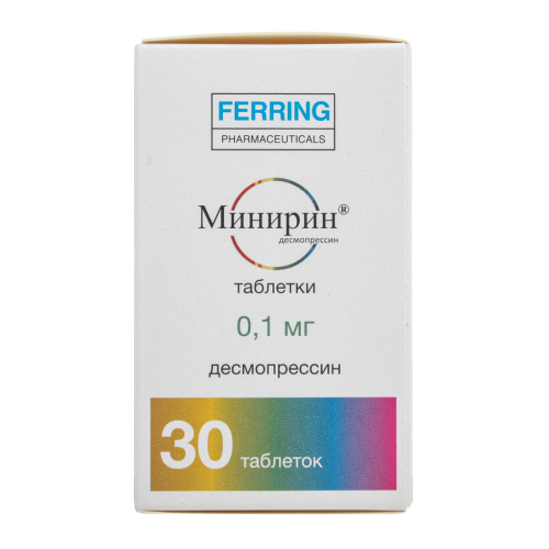 Минирин таблетки 0,1 мг 30 шт Минирин таблетки 0,1 мг 30 шт