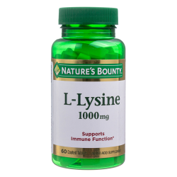 Nature's Bounty L-Лизин 1000 мг таблетки массой 1555 мг 60 шт