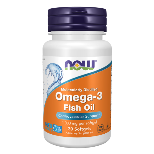 Now Omega-3 Омега-3 1000 мг желатиновые капсулы массой 1382 мг 30 шт