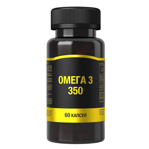 Омега-3 капсулы массой 1350 мг 60 шт Омега-3 капсулы массой 1350 мг 60 шт