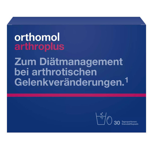 Orthomol Arthro plus/Ортомол Артро плюс курс 30 дней порошок по 15 г 30 шт+капсулы массой 750 мг 30 шт 1 уп Orthomol Arthro plus/Ортомол Артро плюс курс 30 дней порошок по 15 г 30 шт+капсулы массой 750 мг 30 шт 1 уп