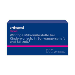 Orthomol Natal plus/Ортомол Натал плюс набор таблетки+капсулы курс 30 дней 1 уп