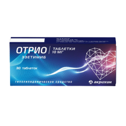 Отрио таблетки 10 мг 30 шт Отрио таблетки 10 мг 30 шт