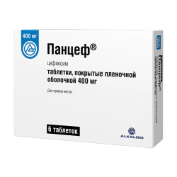 Панцеф таблетки покрыт.плен.об. 400 мг 6 шт
