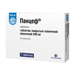 Панцеф таблетки покрыт.плен.об. 400 мг 7 шт