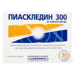 Пиаскледин 300 капсулы 300 мг 30 шт Пиаскледин 300 капсулы 300 мг 30 шт