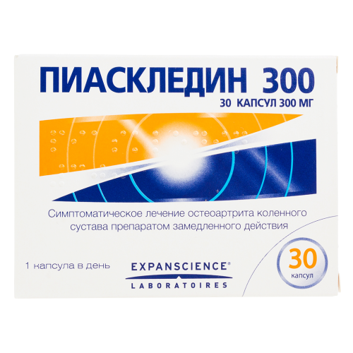 Пиаскледин 300 капсулы 300 мг 30 шт Пиаскледин 300 капсулы 300 мг 30 шт
