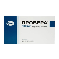 Провера таблетки 500 мг 30 шт Провера таблетки 500 мг 30 шт