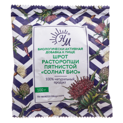 Расторопша шрот Солнат 100 г 1 шт Расторопша шрот Солнат 100 г 1 шт
