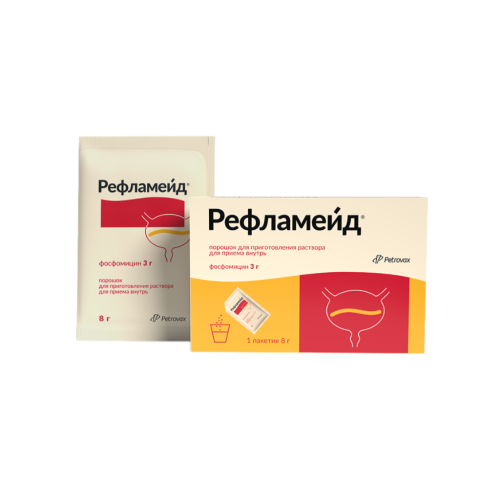 Рефламейд порошок д/приг раствора для приема внутрь 3 г пакеты по 8 г 1 шт Рефламейд порошок д/приг раствора для приема внутрь 3 г пакеты по 8 г 1 шт