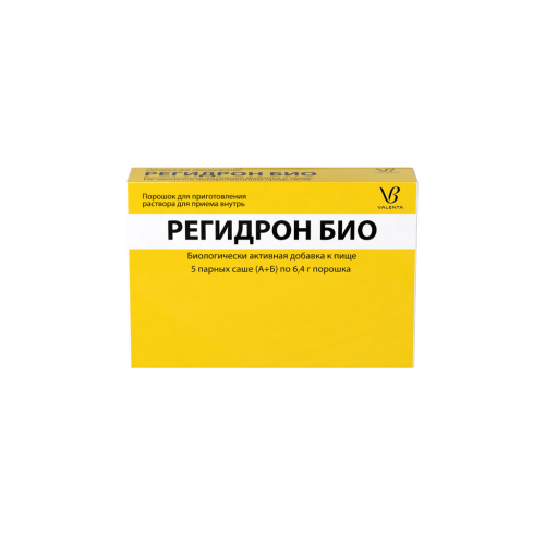 Регидрон Био порошок для приема внутрь 6,4 г парное саше (А+Б) 5 шт Регидрон Био порошок для приема внутрь 6,4 г парное саше (А+Б) 5 шт