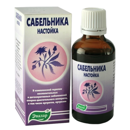 Сабельник настойка 100 мл 1 шт Сабельник настойка 100 мл 1 шт