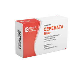Серената таблетки покрыт.плен.об. 50 мг 30 шт Серената таблетки покрыт.плен.об. 50 мг 30 шт